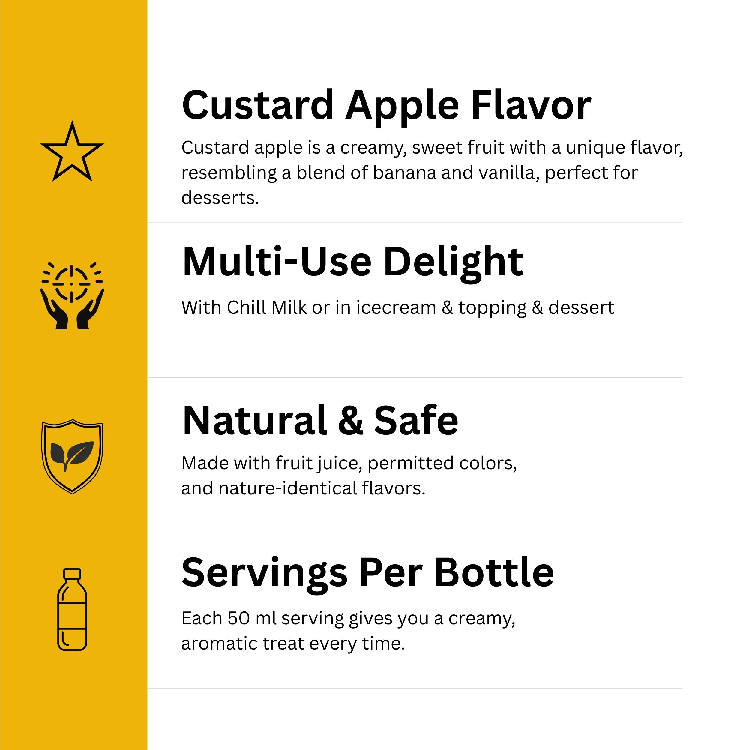 Custard Apple Fruit Crush